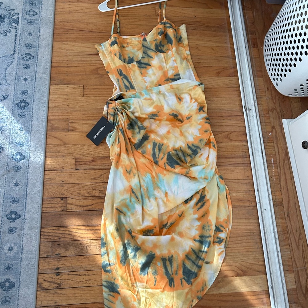 Tie-Dye Maxi Skirt